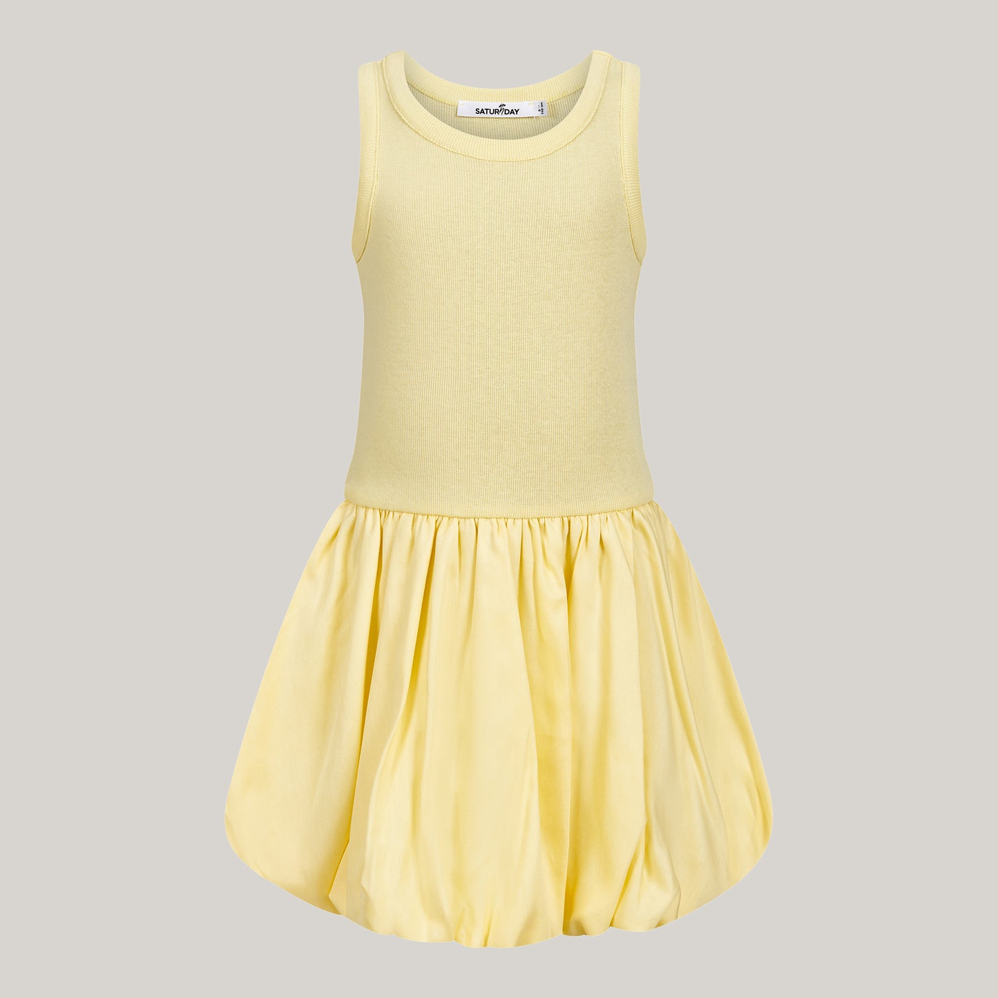 Balloon-Kleid mit Tanktop-Oberteil