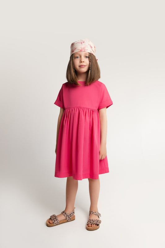 Oversize-Kleid in Pink