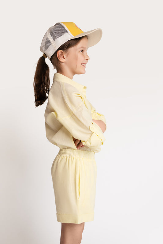 Twin Set aus Baumwolle: Shorts + Hemd